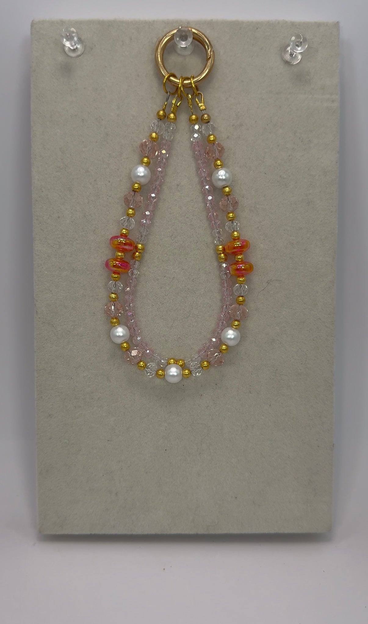Gold Shine with Pink and Pearl