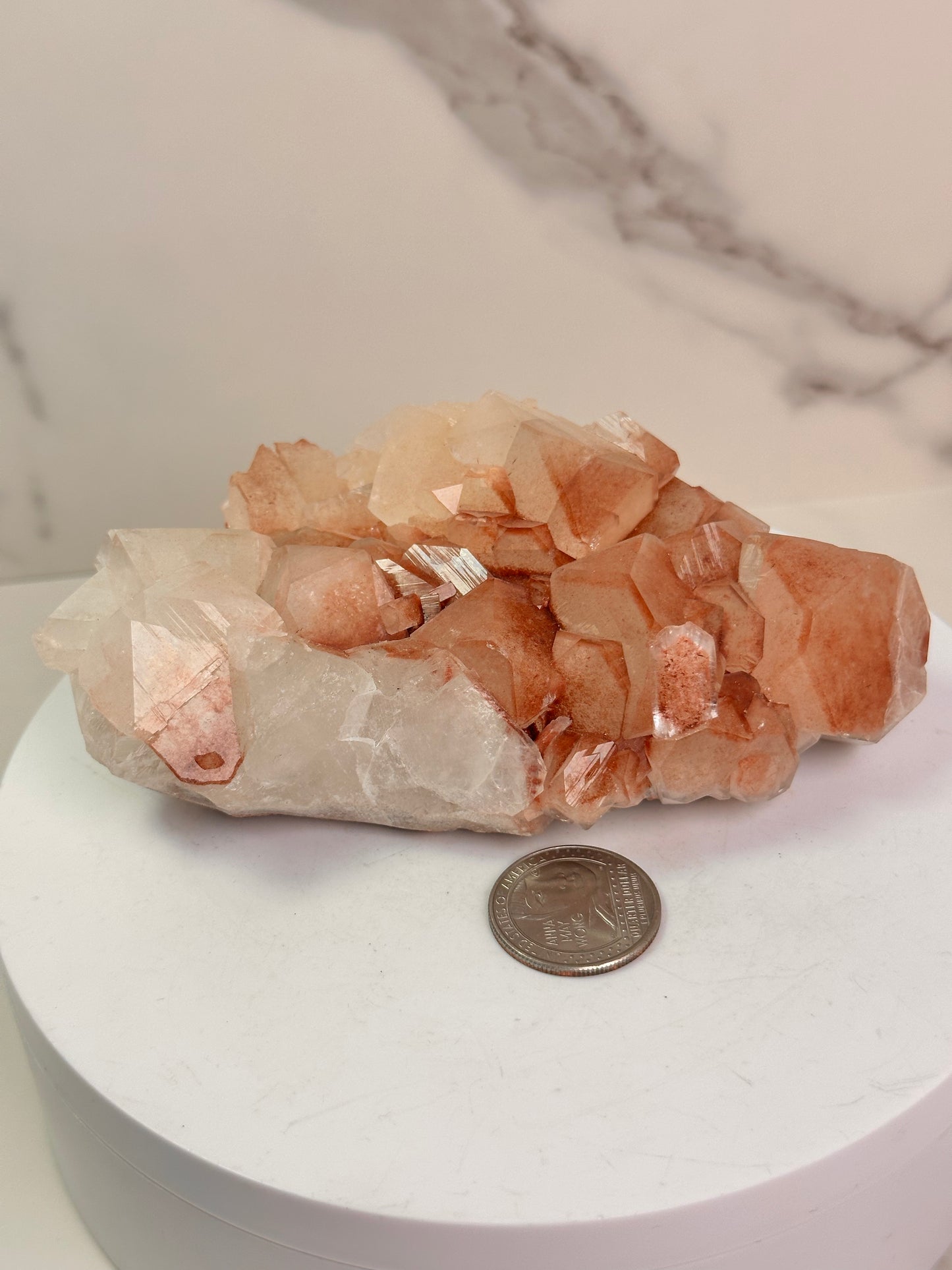 Red Apophyllite | India