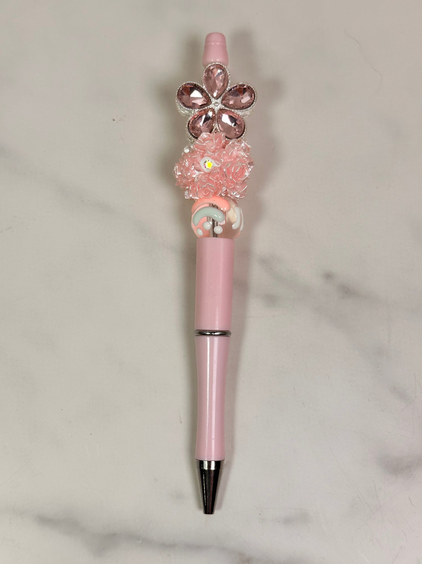 Pink Flower Handmade Pen 7