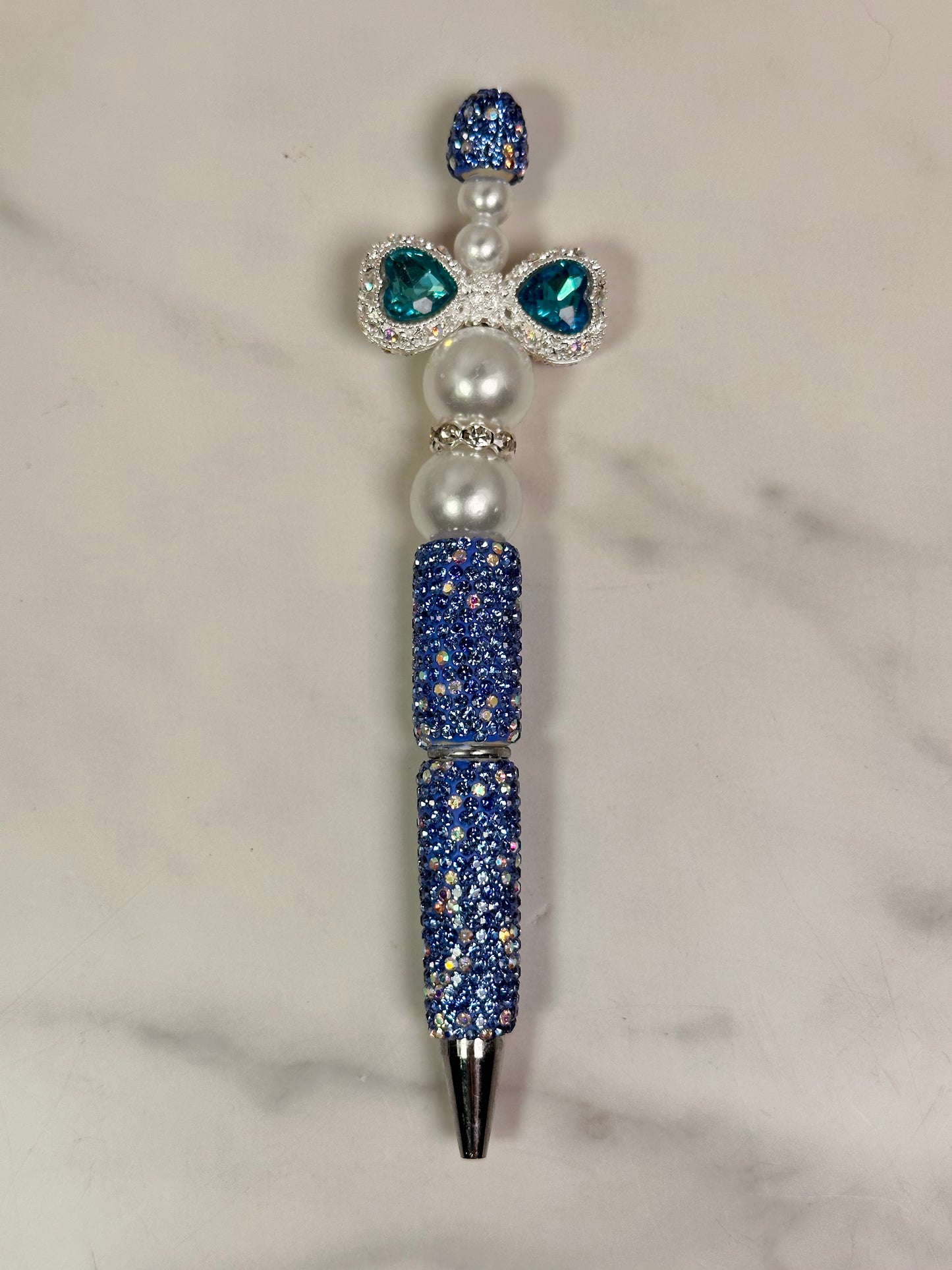 Blue Handmade Pen 8