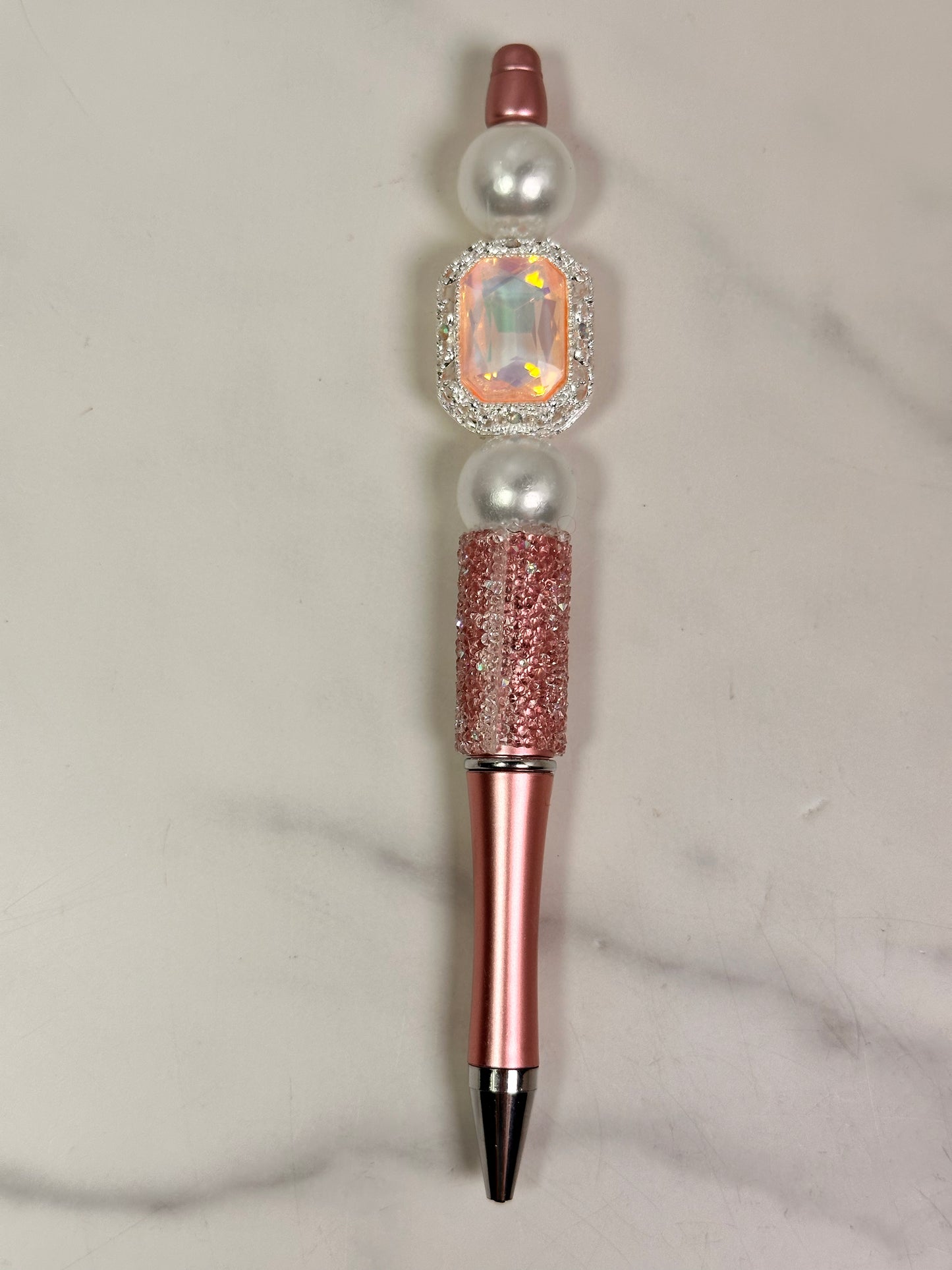 Pink Rhinestone Handmade Pen 13