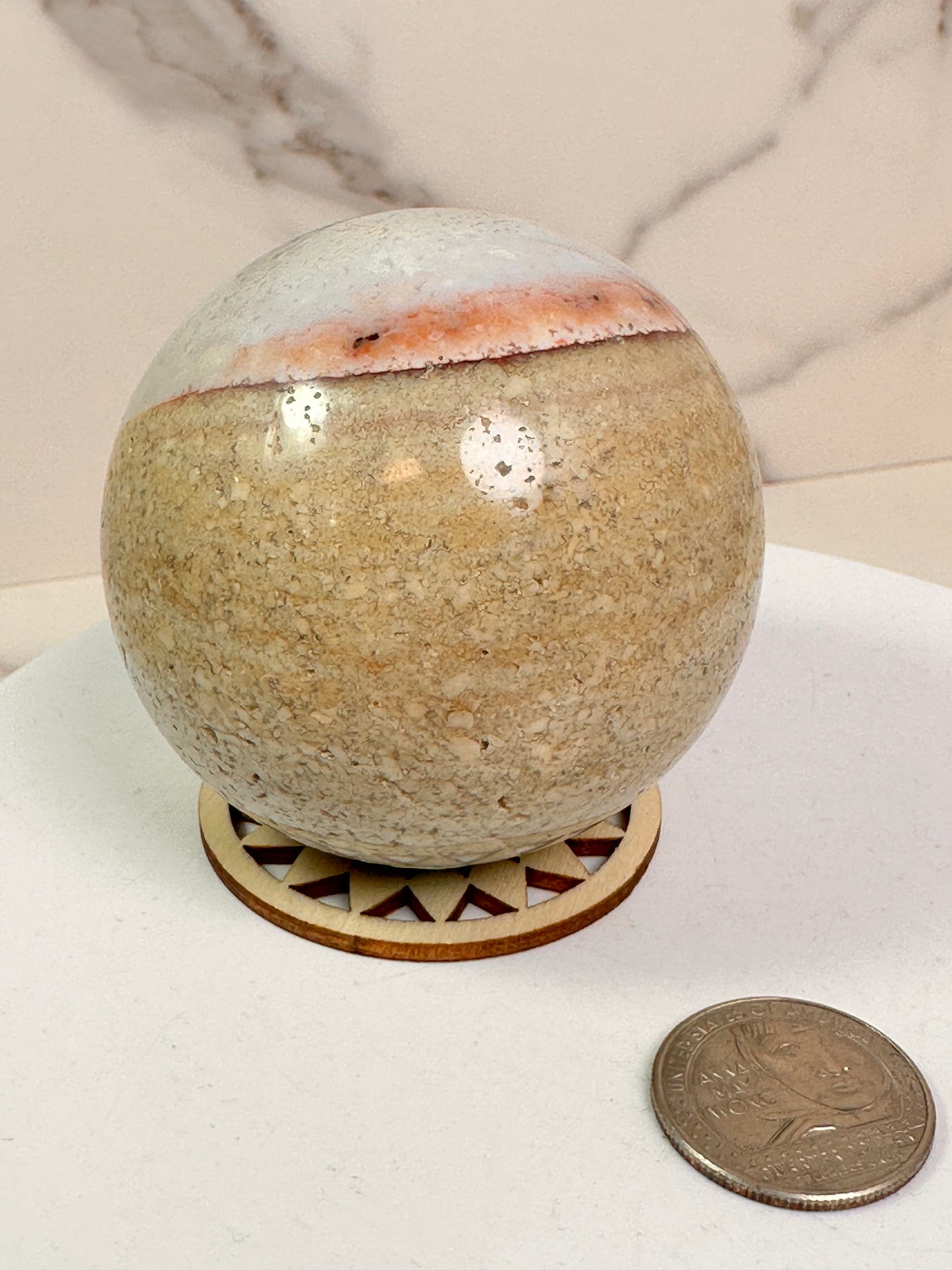 Sea Jasper Spheres | Madagascar