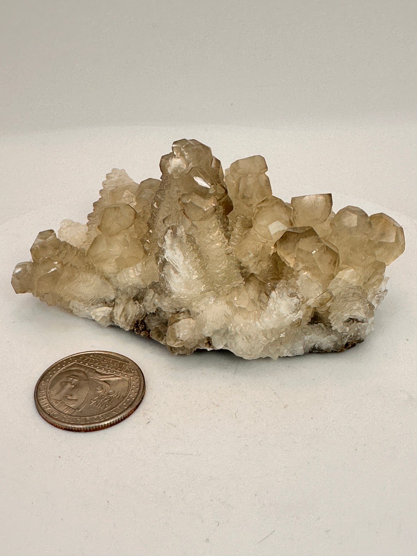 Pagoda Calcite Cluster
