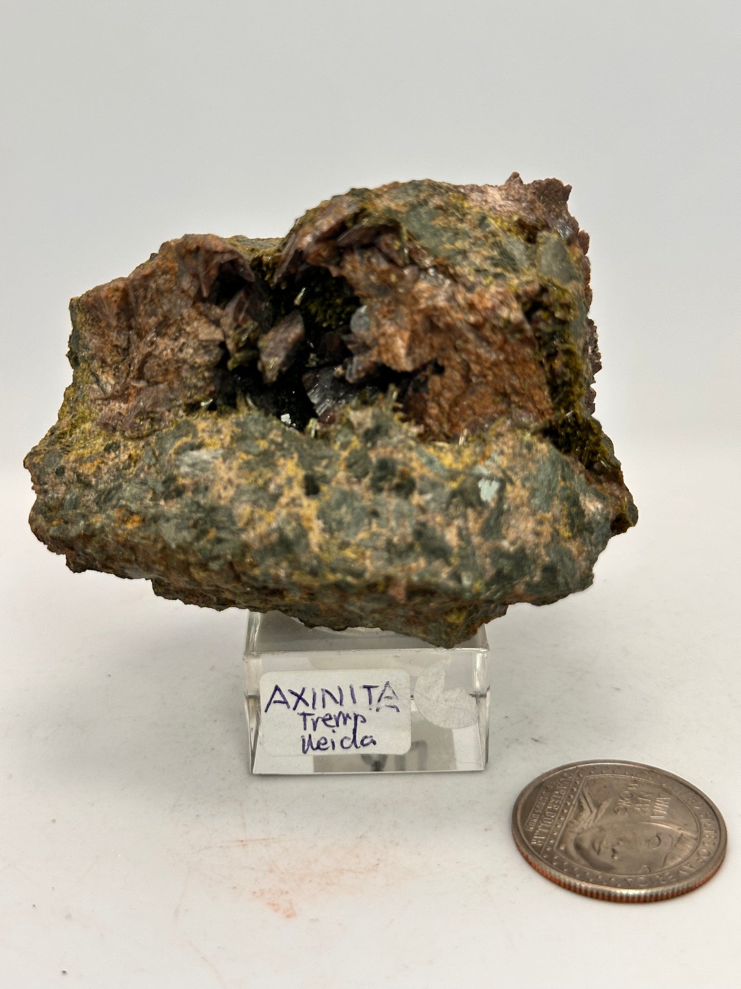 Axinite with Epidote