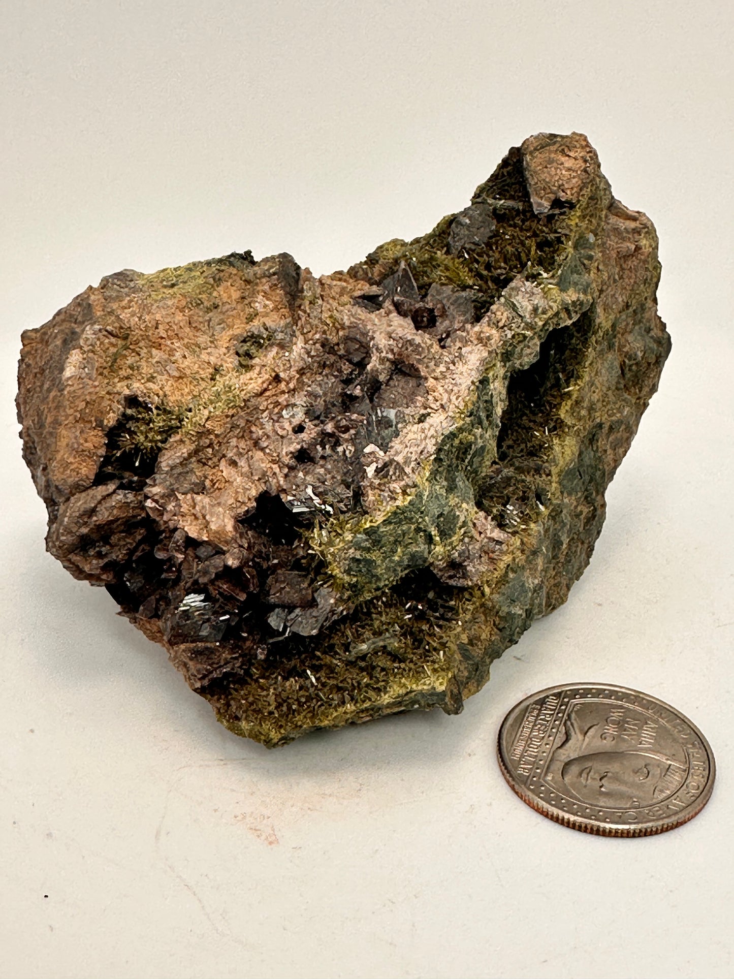Axinite with Epidote