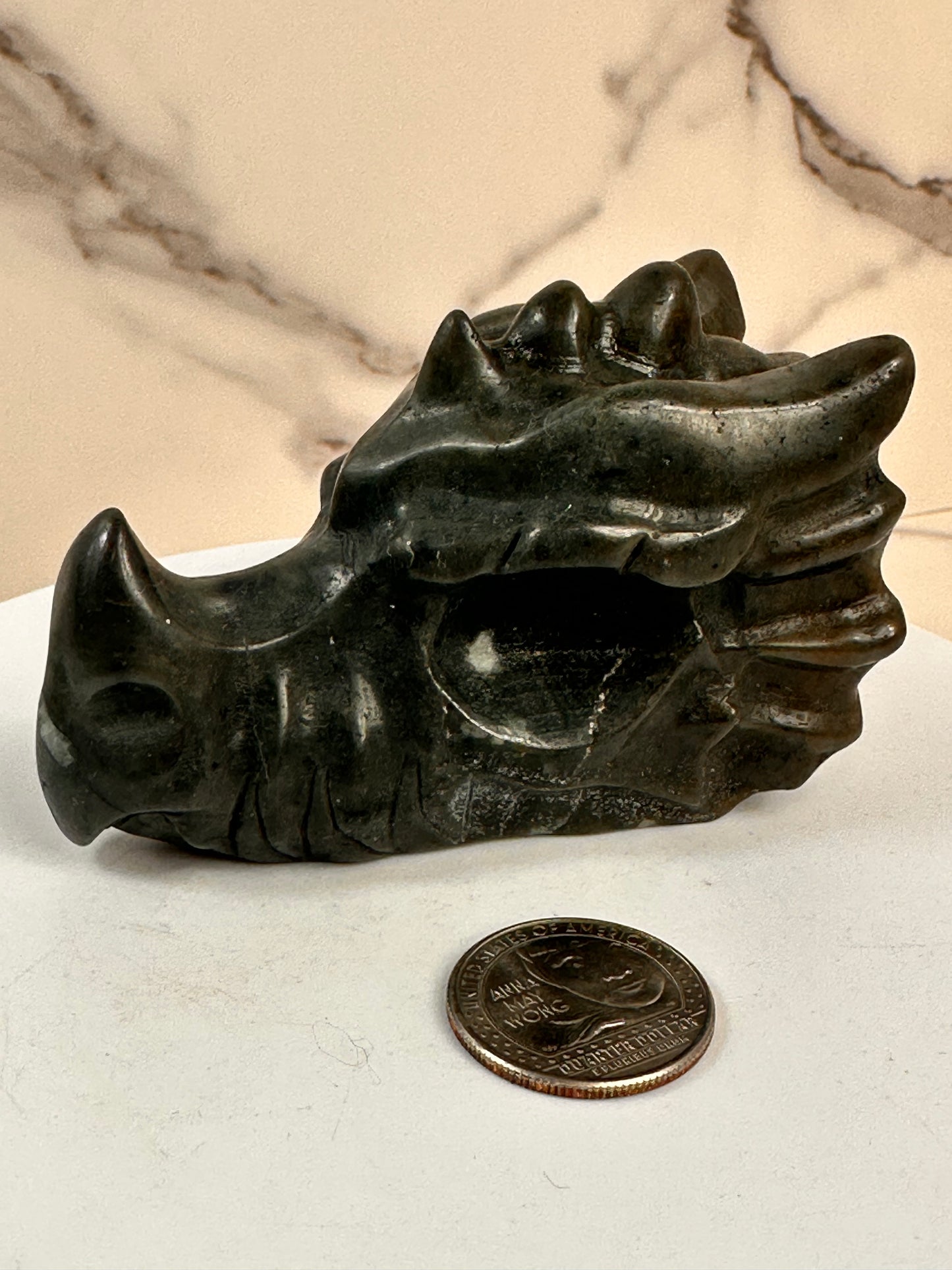 Dragon Head Carving