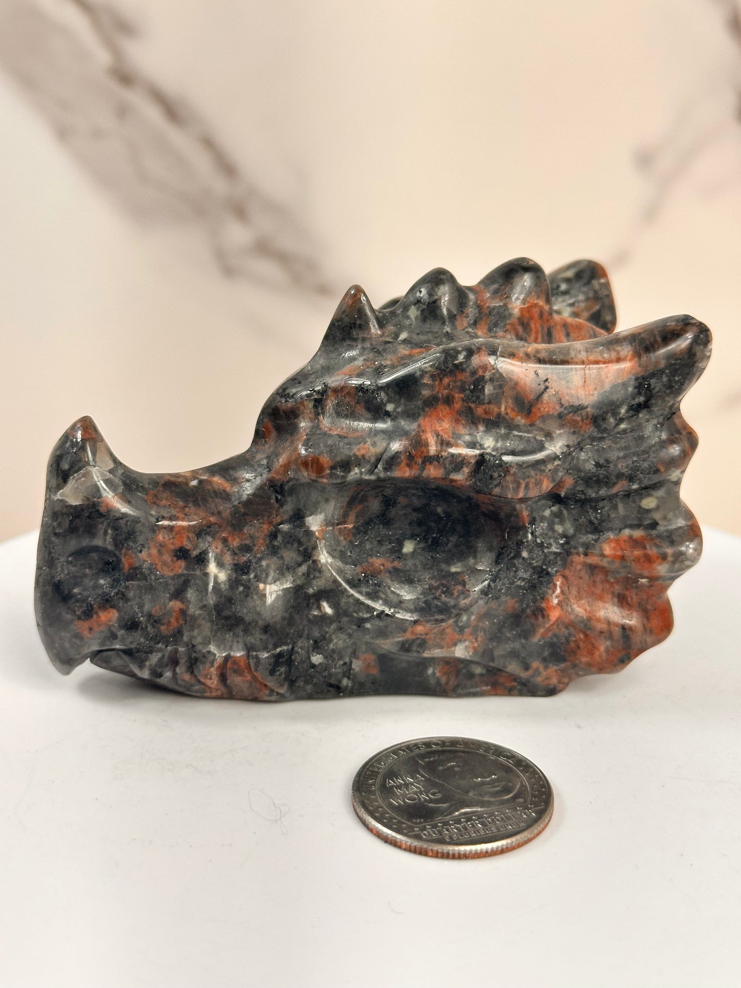 Dragon Head Carving