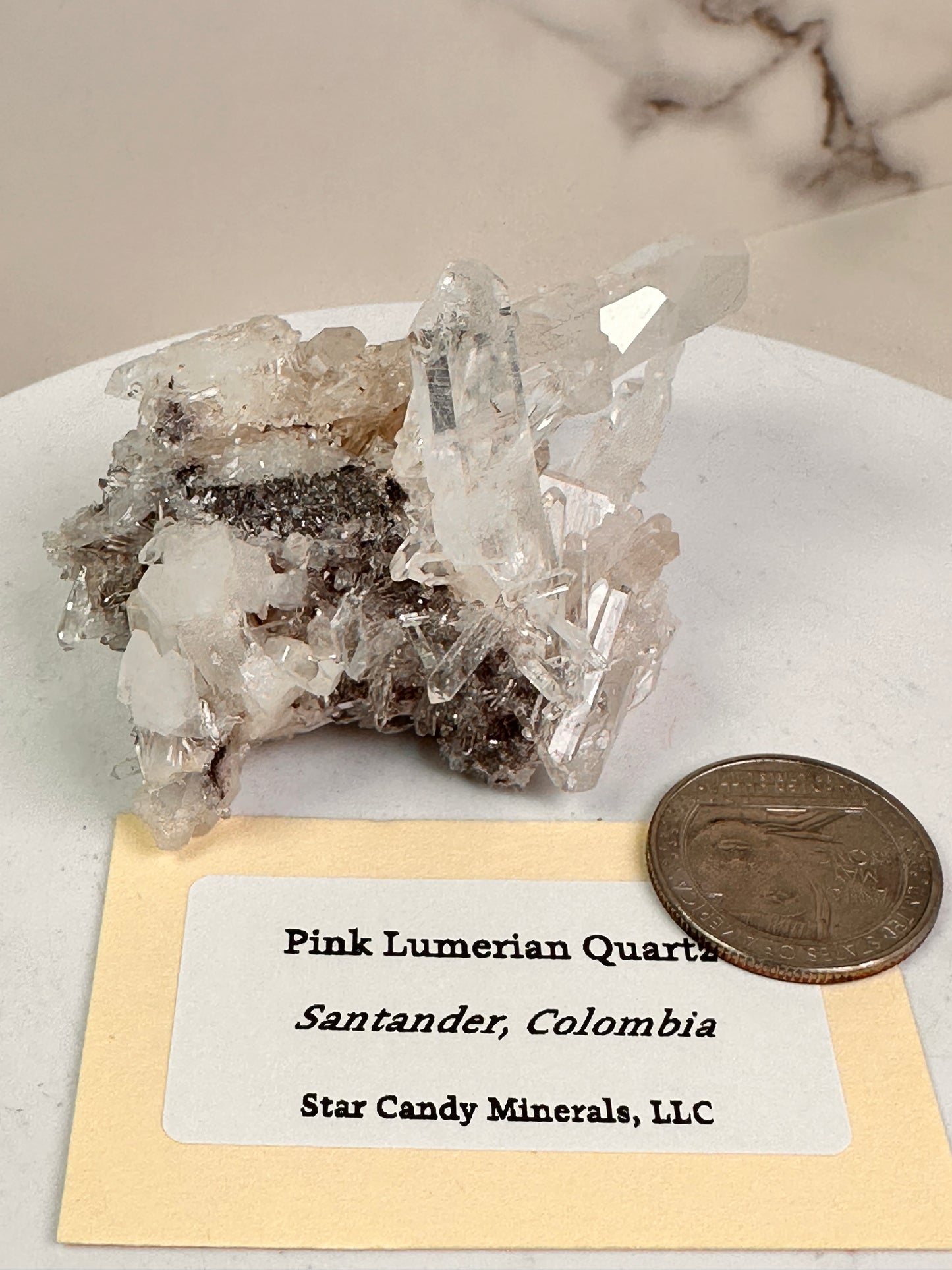 Pink Lumerian Quartz
