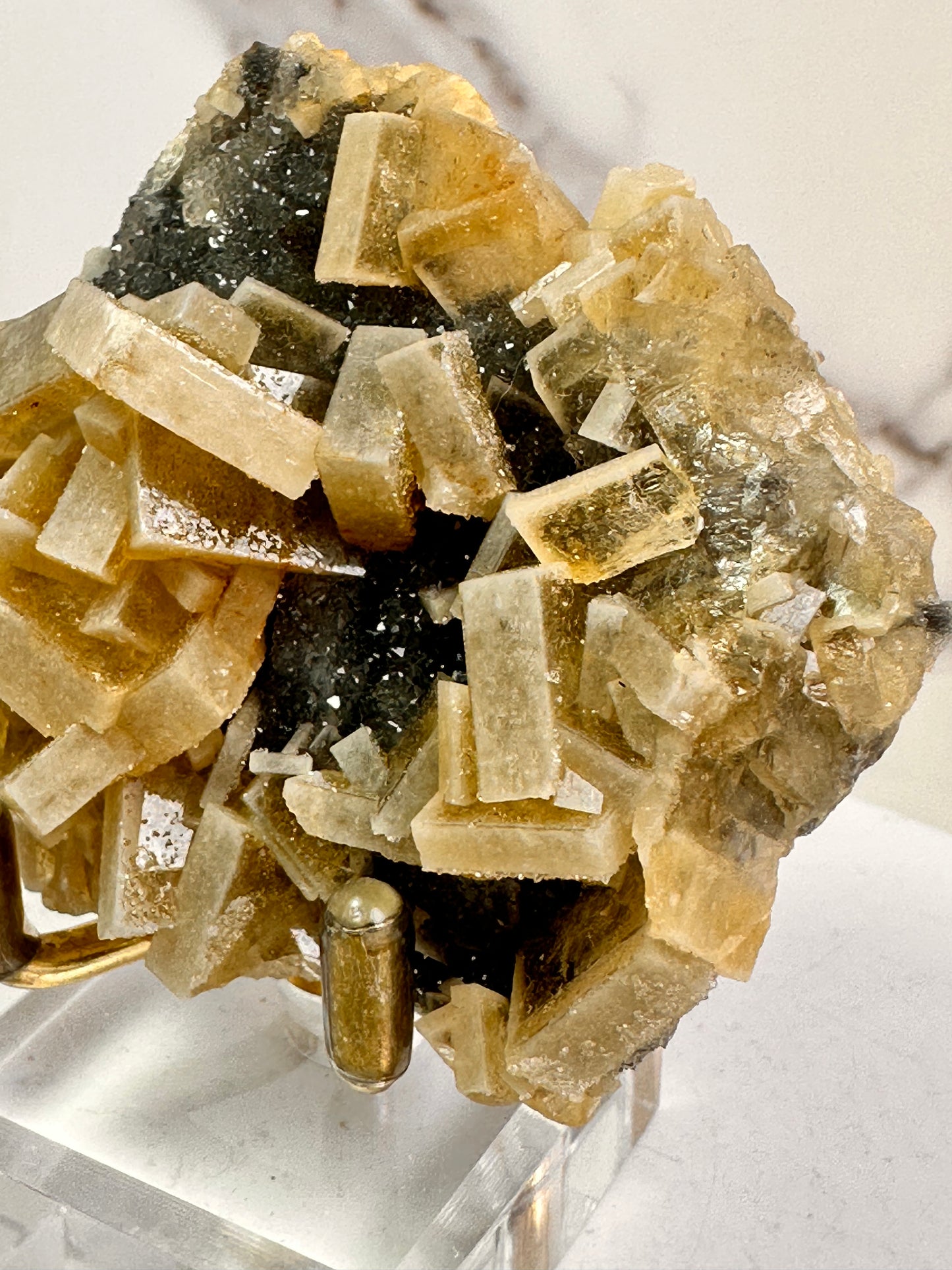 Barite on Sugar Quartz | Fuzhou, Jiangxi, China