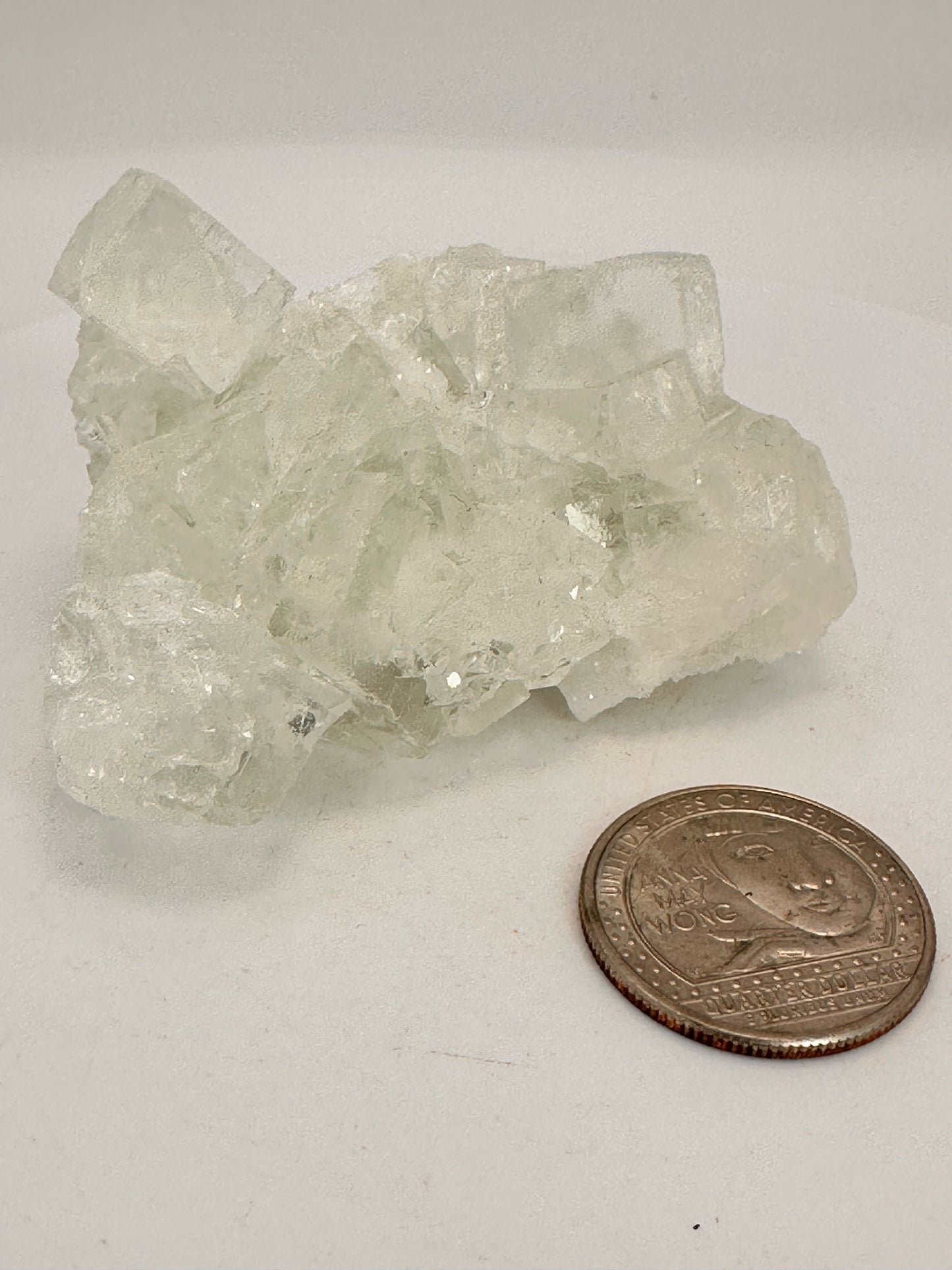 Glassy Green Cubic Fluorite