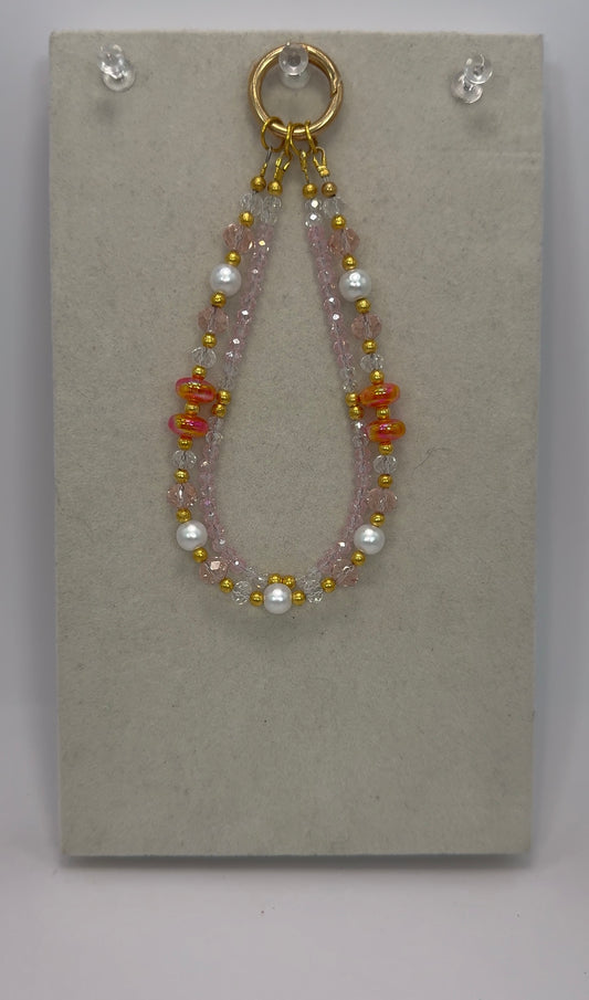 Gold Shine with Pink and Pearl
