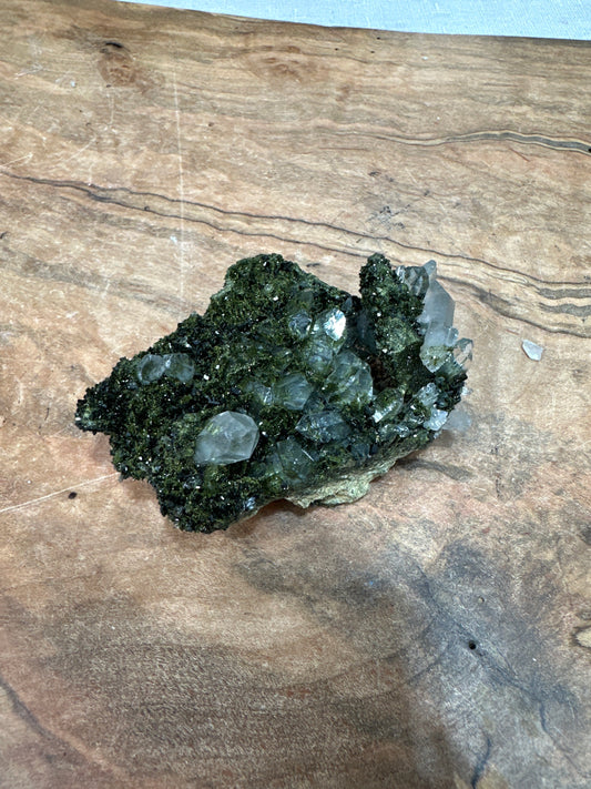 Forest epidote and quartz Turkey