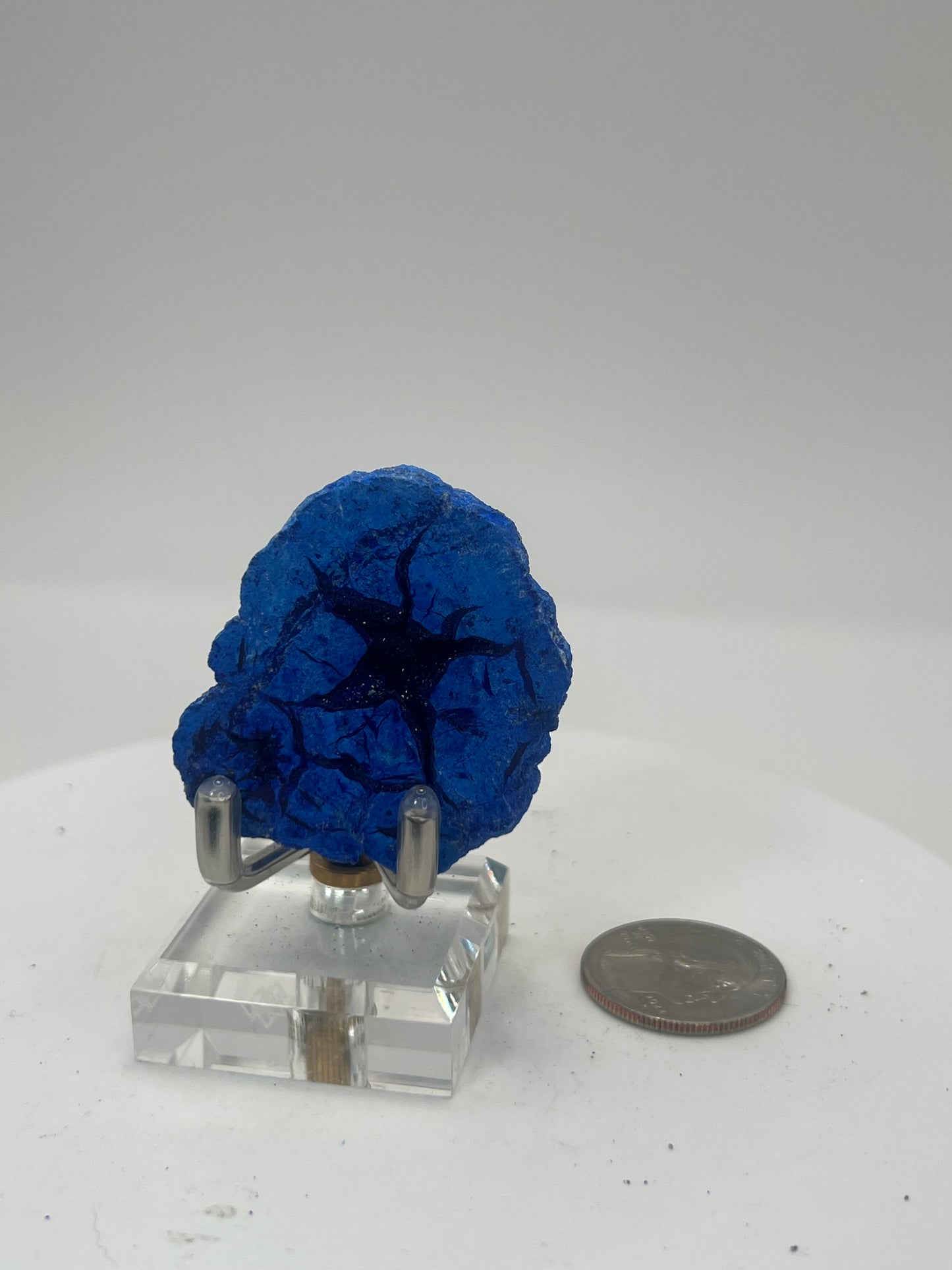 Druzy Azurite Nodule from Russia