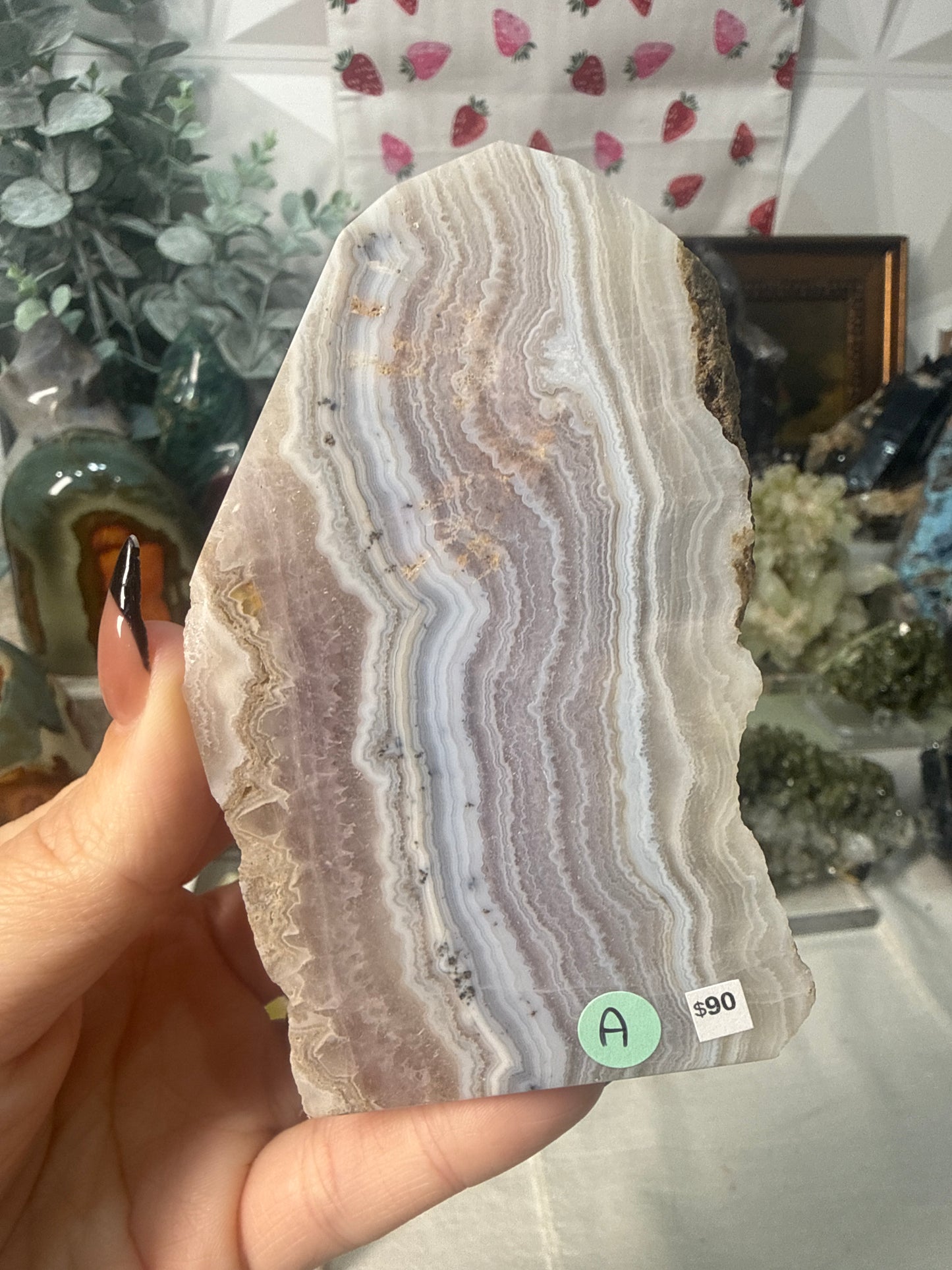 Silver Bearing Amethyst “Sowbelly Agate” (A)