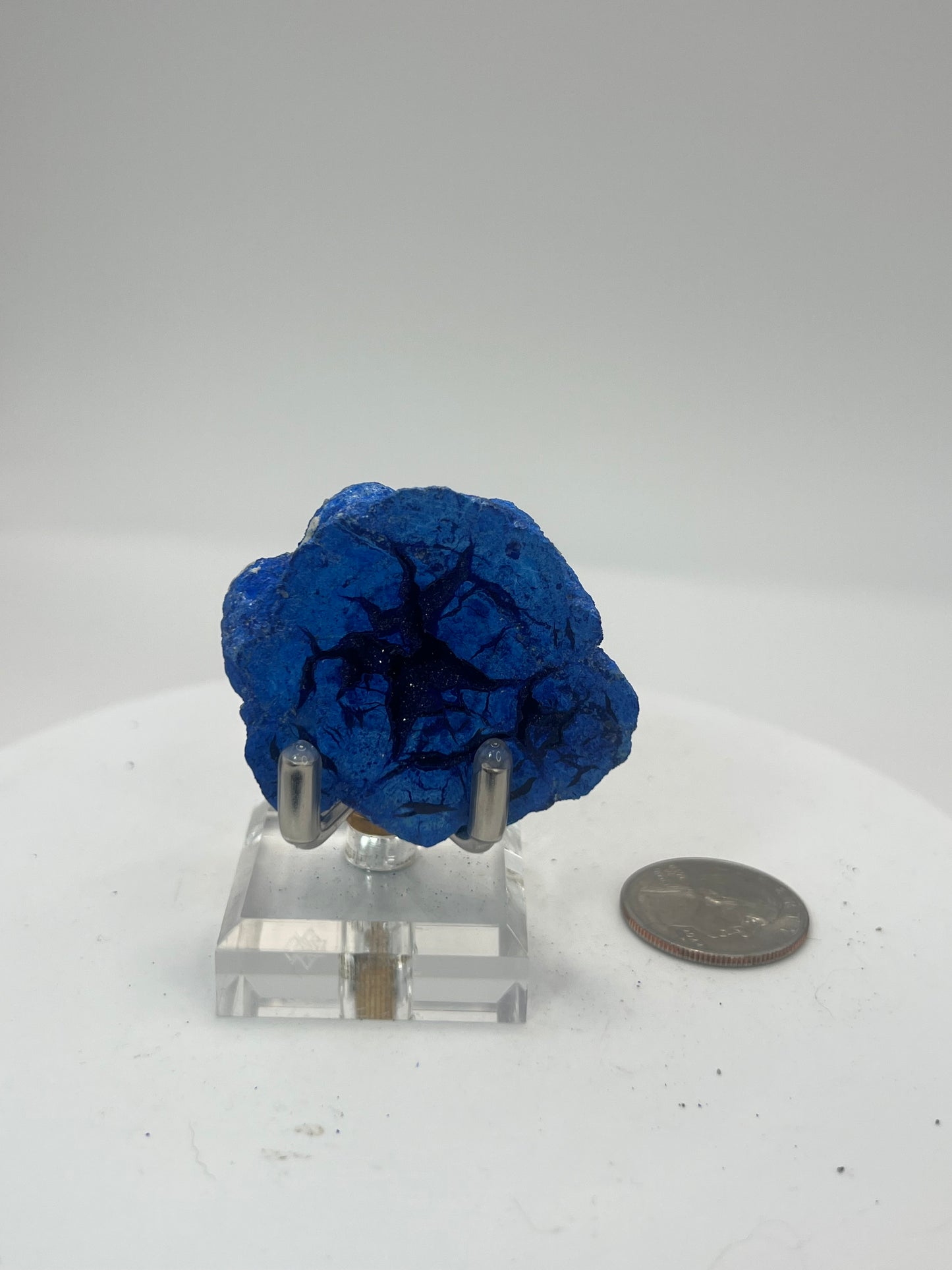 Druzy Azurite Nodule from Russia