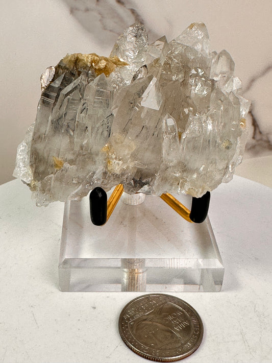 Jamesonite & Quartz | China