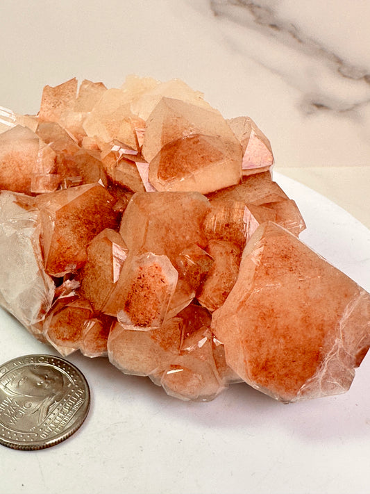 Red Apophyllite | India