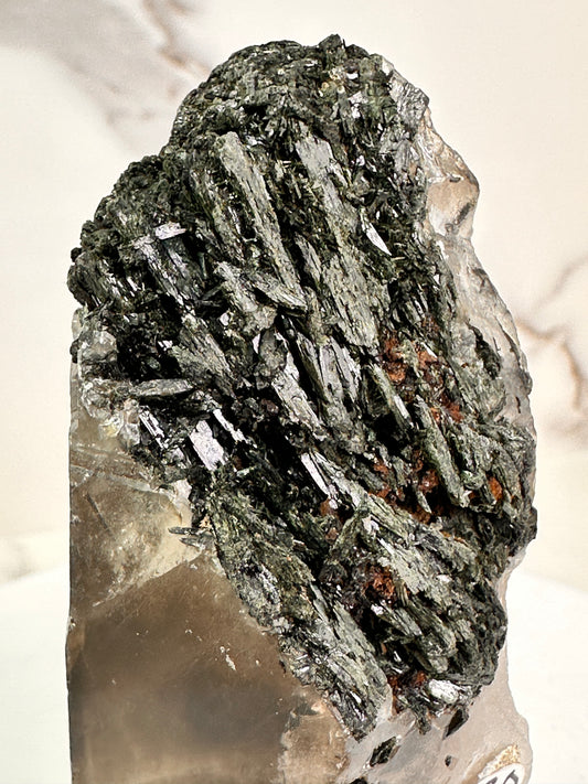 Aegirine Feldspar with Smoky Quartz – Malawi