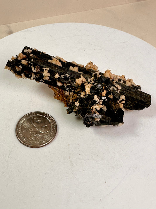 Aegirine Feldspar with Smoky Quartz – Malawi