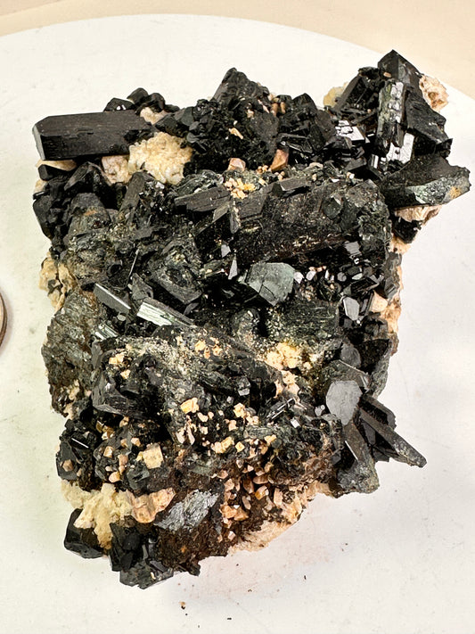 Aegirine Feldspar with Smoky Quartz – Malawi