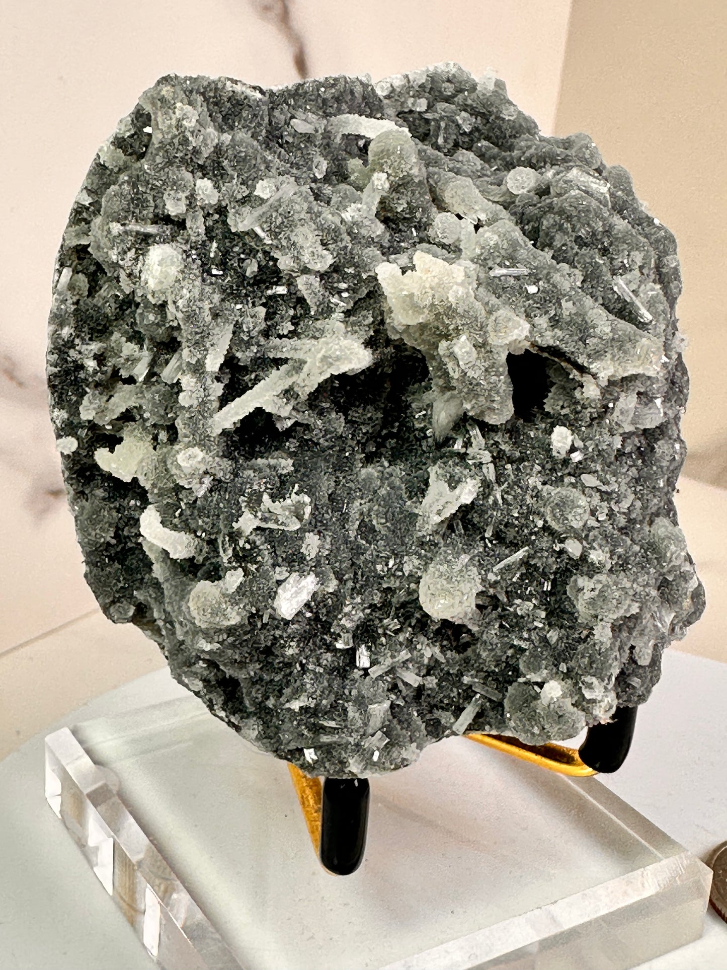 Chalcedony & Apophyllite | India