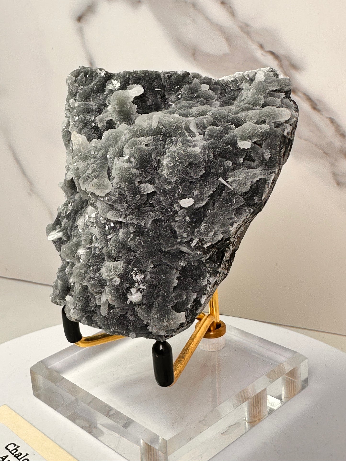 Chalcedony & Apophyllite | India