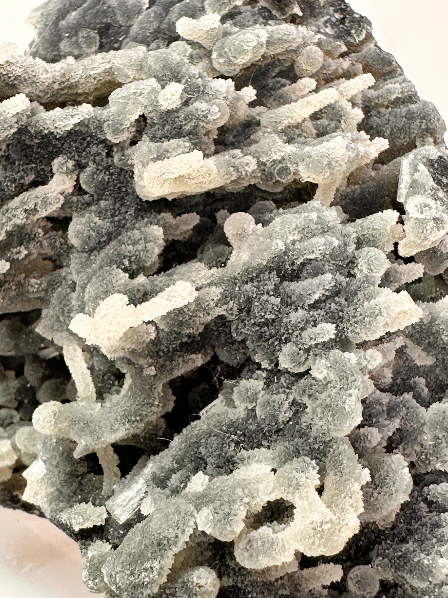 Chalcedony & Apophyllite | India