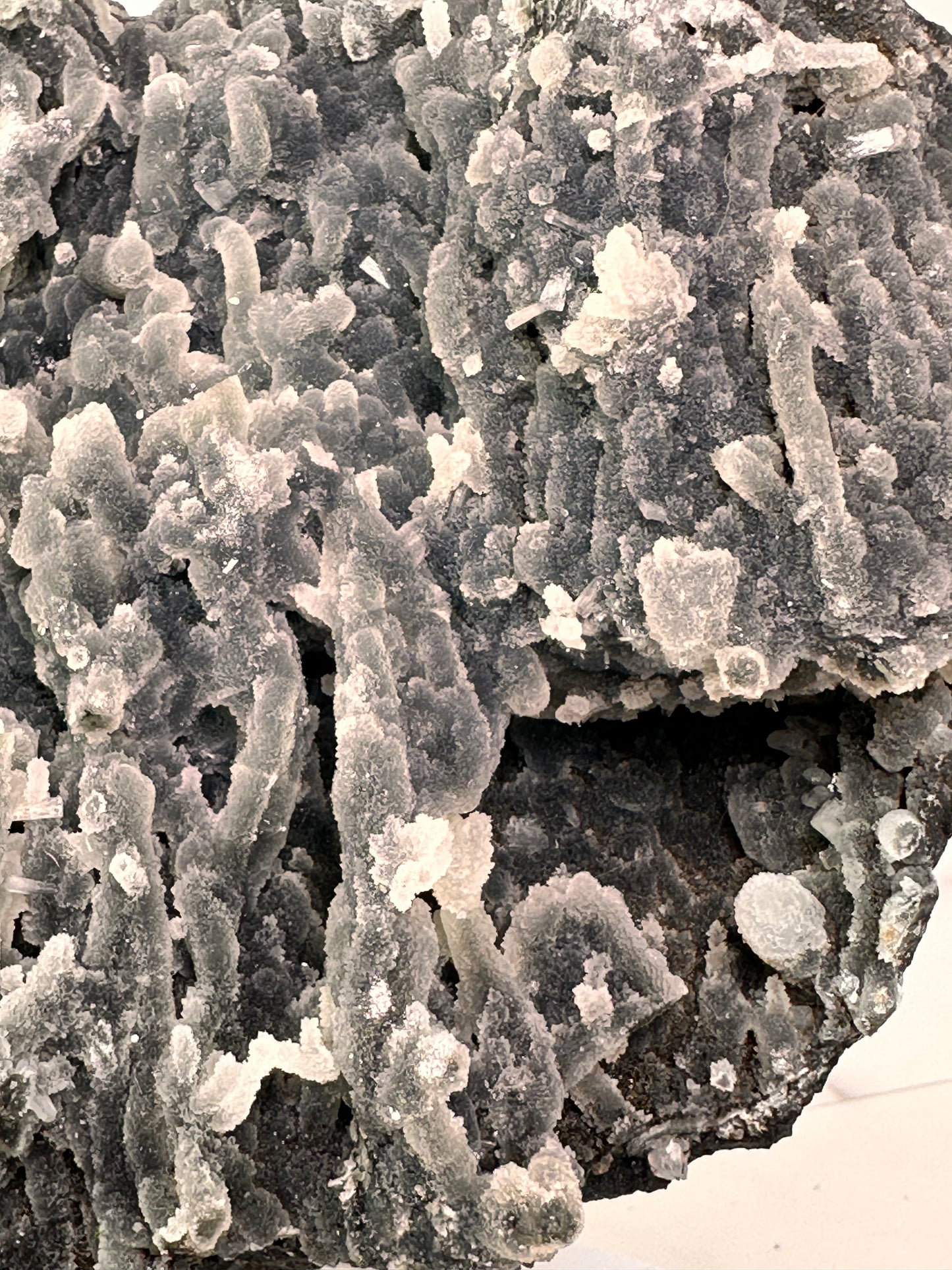 Chalcedony & Apophyllite | India