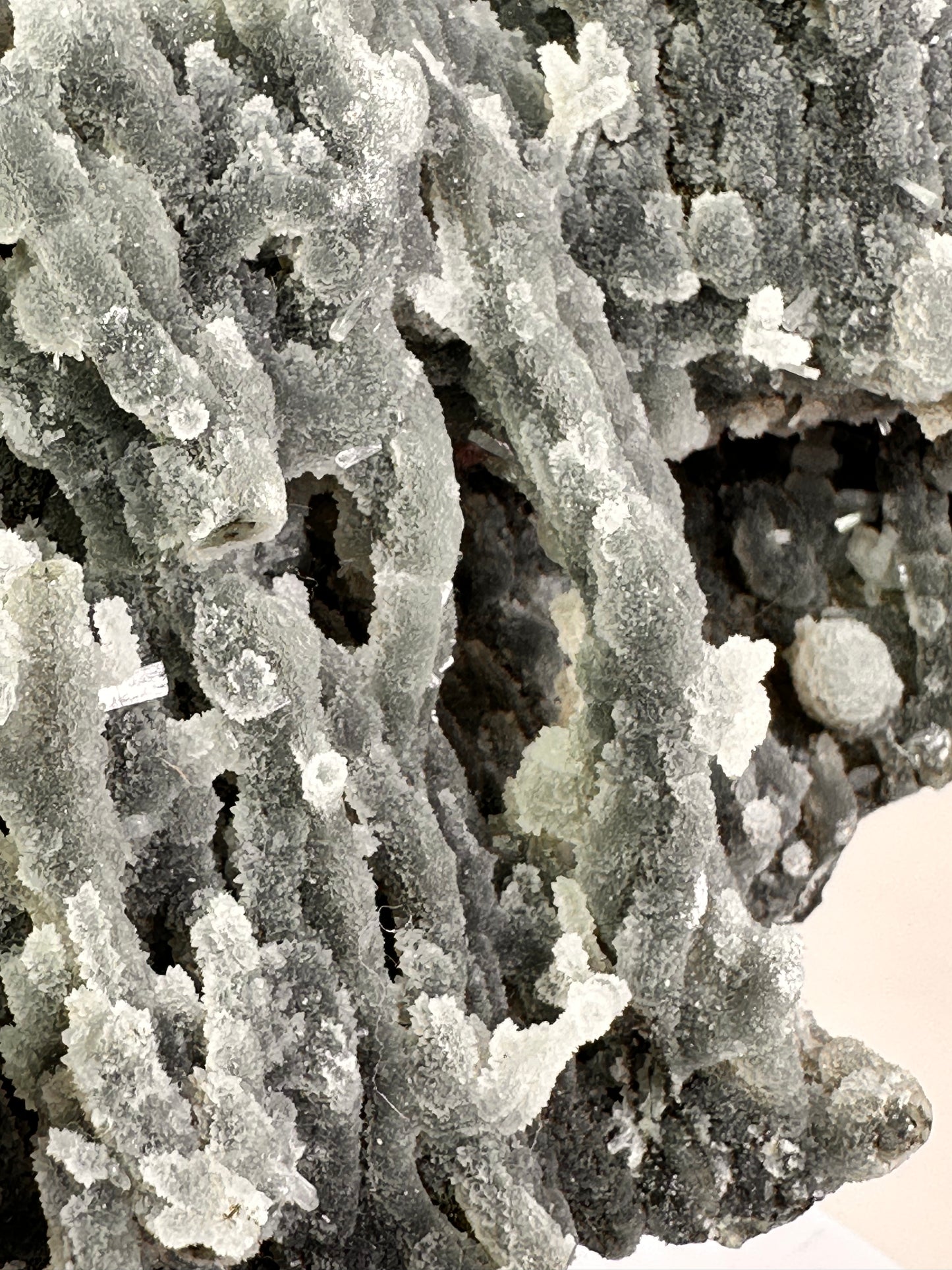 Chalcedony & Apophyllite | India