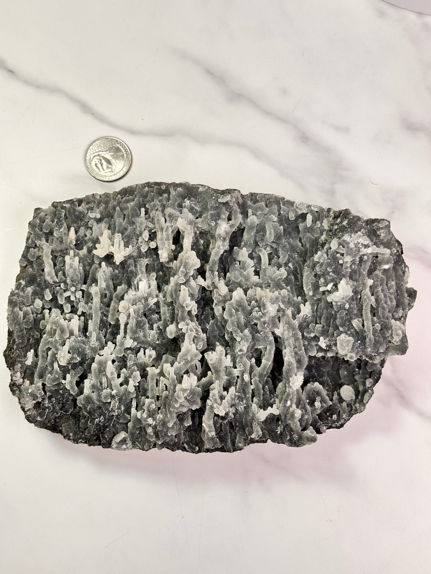 Chalcedony & Apophyllite | India