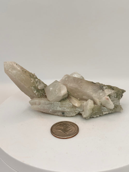 Quartz and Calcite with Shimmer | Mexico