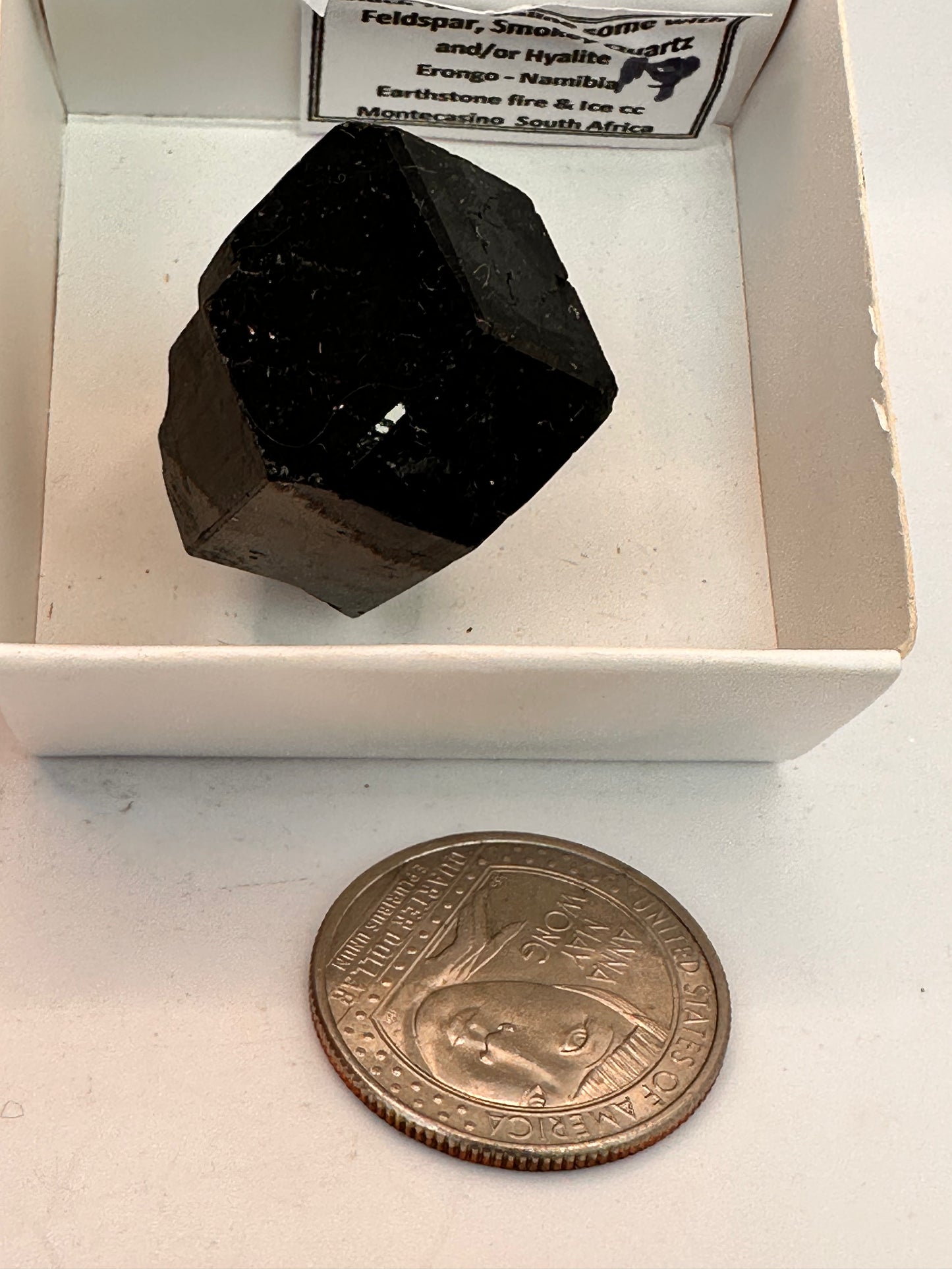 Black Tourmaline with Benz Formation