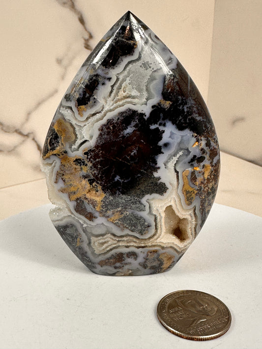Yellow Brecciated Jasper | Indonesia