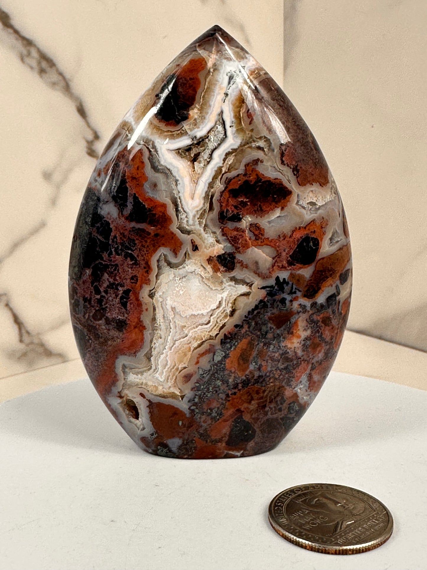 Pink Brecciated Jasper | Indonesia