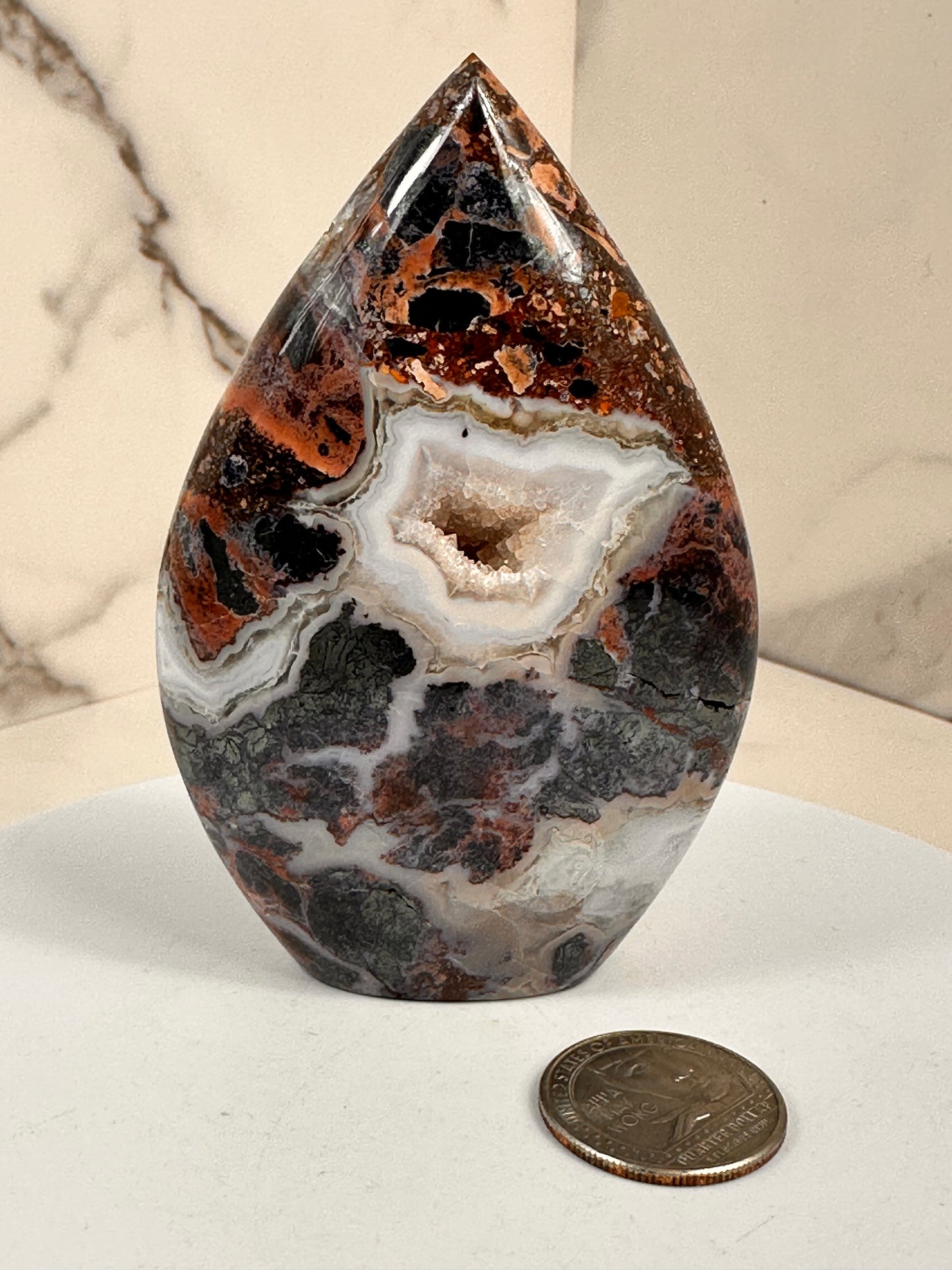 Pink Brecciated Jasper | Indonesia
