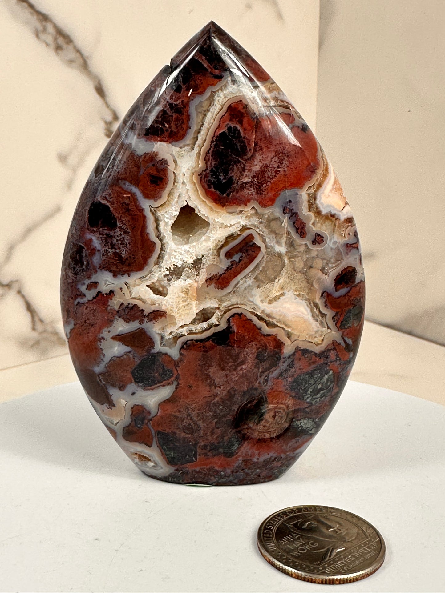 Pink Brecciated Jasper | Indonesia