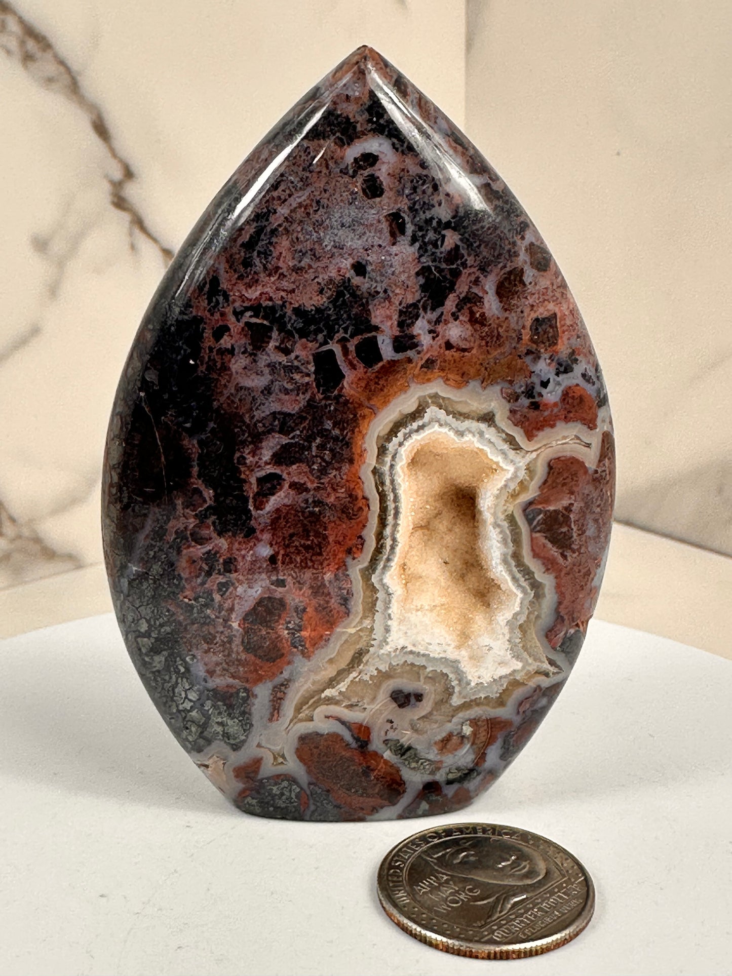 Pink Brecciated Jasper | Indonesia