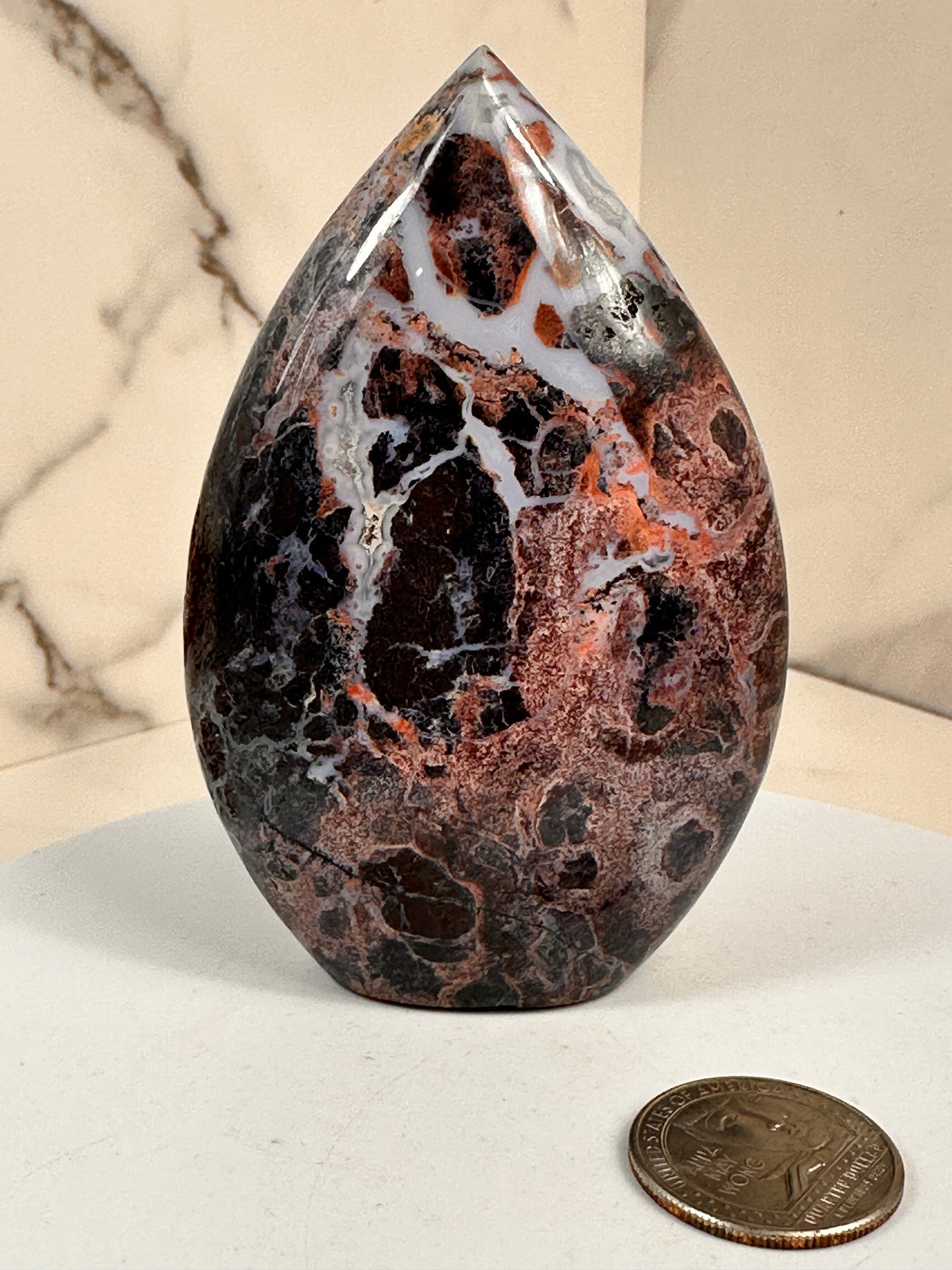 Pink Brecciated Jasper | Indonesia
