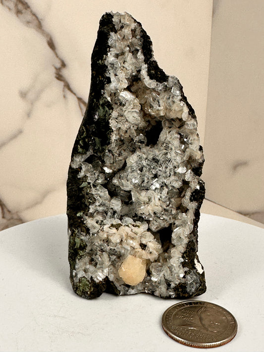 Silver Heulandite | India