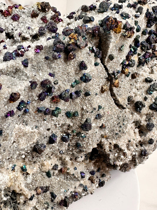 Chalcopyrite with Quartz | Casteel Mine, Missouri