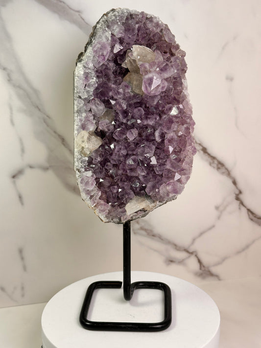 Amethyst with Calcite | Brazil