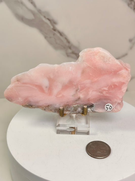 Pink Opal Slabs | Peru