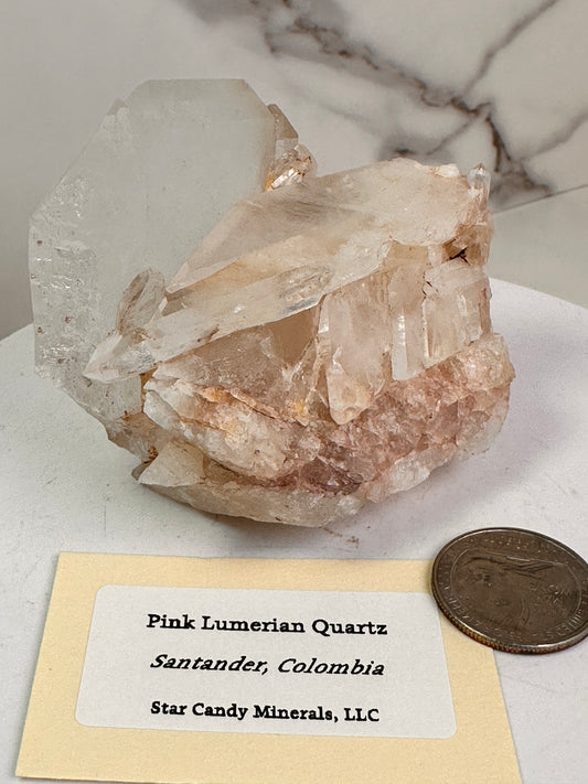 Pink Lumerian Quartz