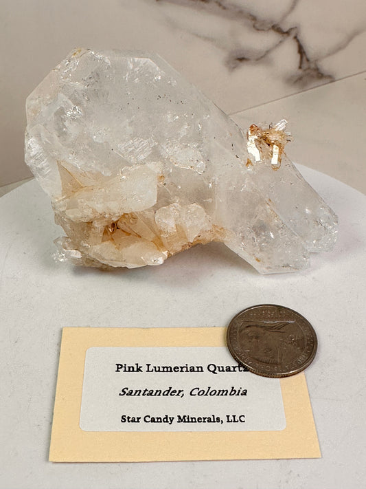 Pink Lumerian Quartz