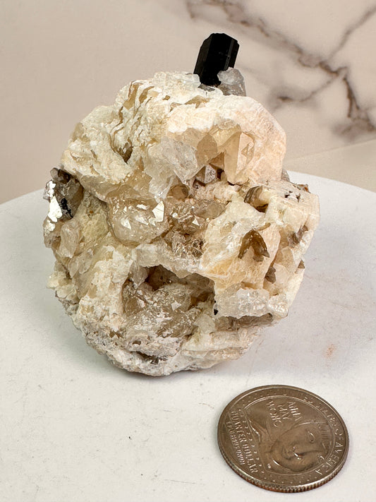 Black Tourmaline & Feldspar | Pakistan