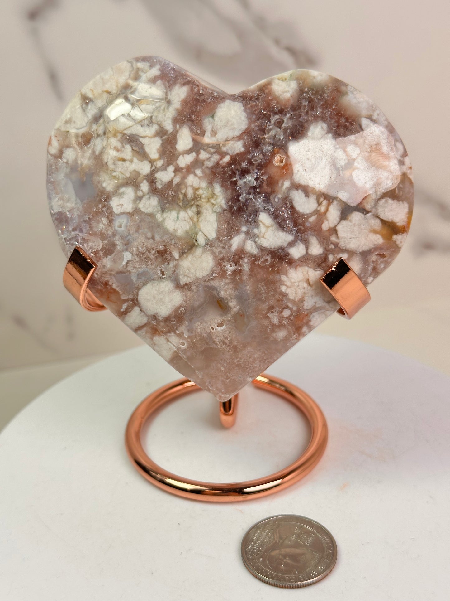 Pink Amethyst Hearts | Brazil