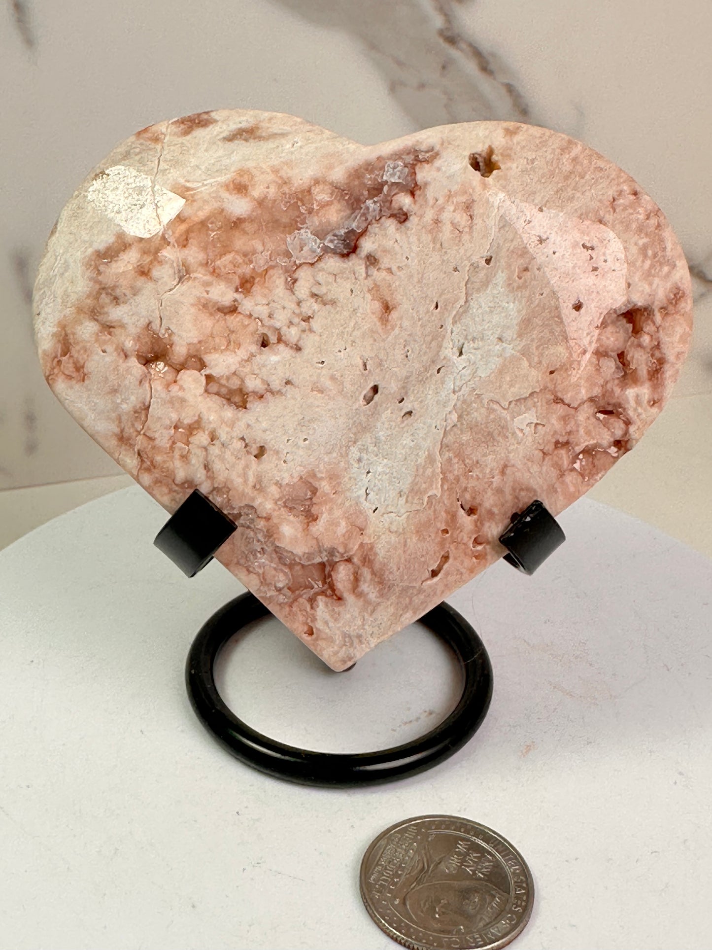 Pink Amethyst Hearts | Brazil