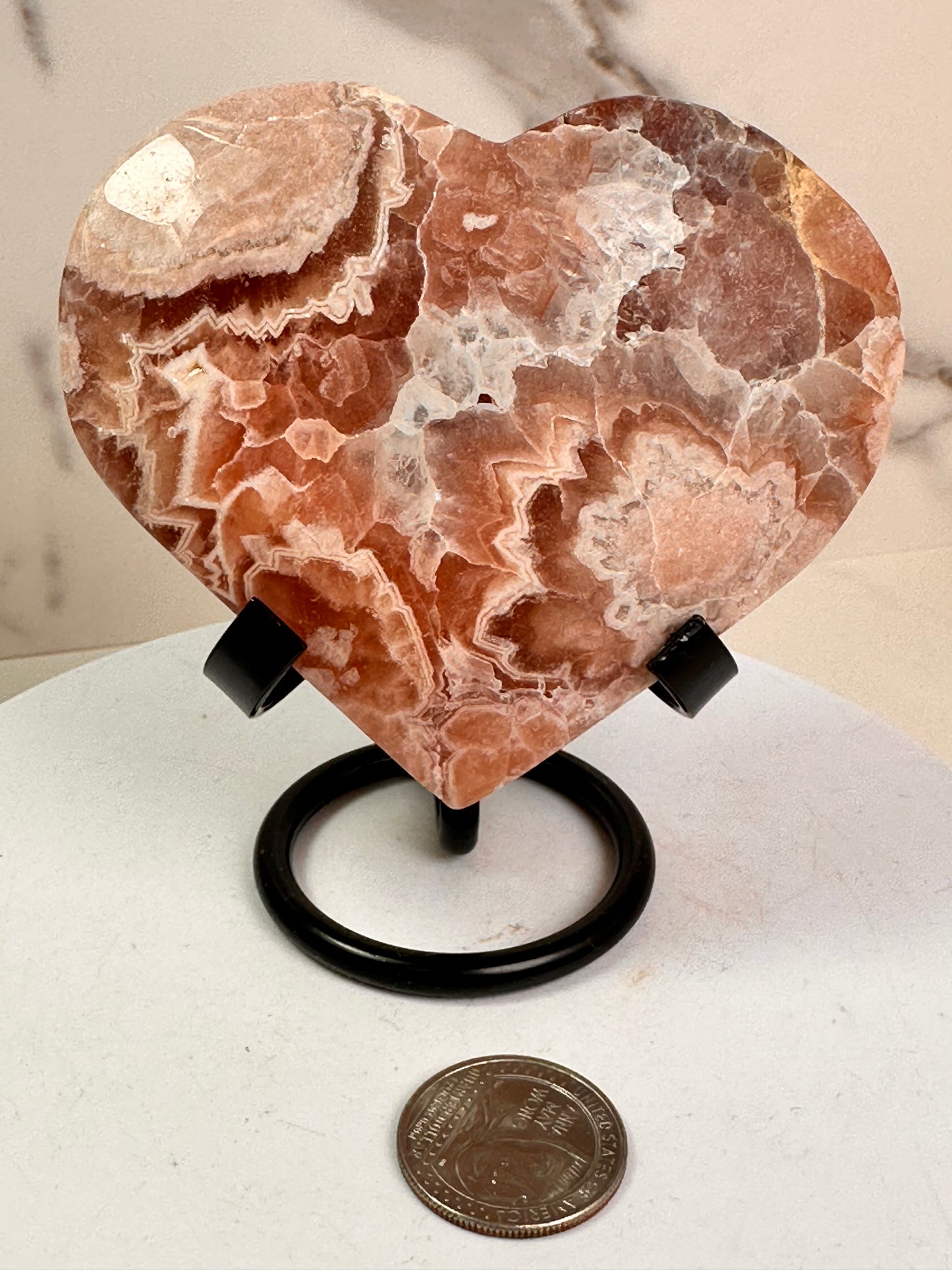 Pink Amethyst Hearts | Brazil