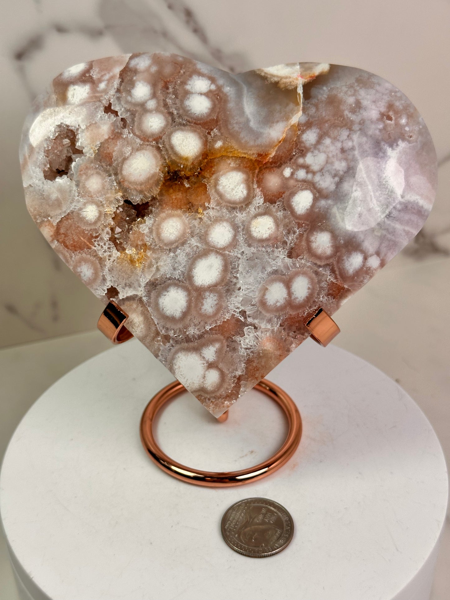 Pink Amethyst Hearts | Brazil