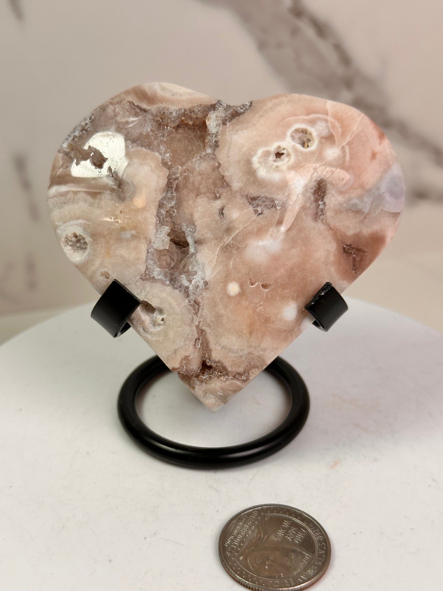 Pink Amethyst Hearts | Brazil